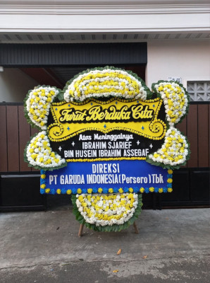 Papan Bunga Duka di Rawang