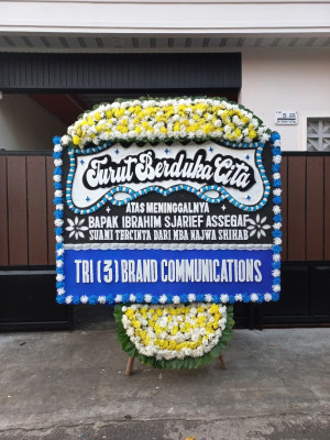 Papan Bunga Duka di Rawang